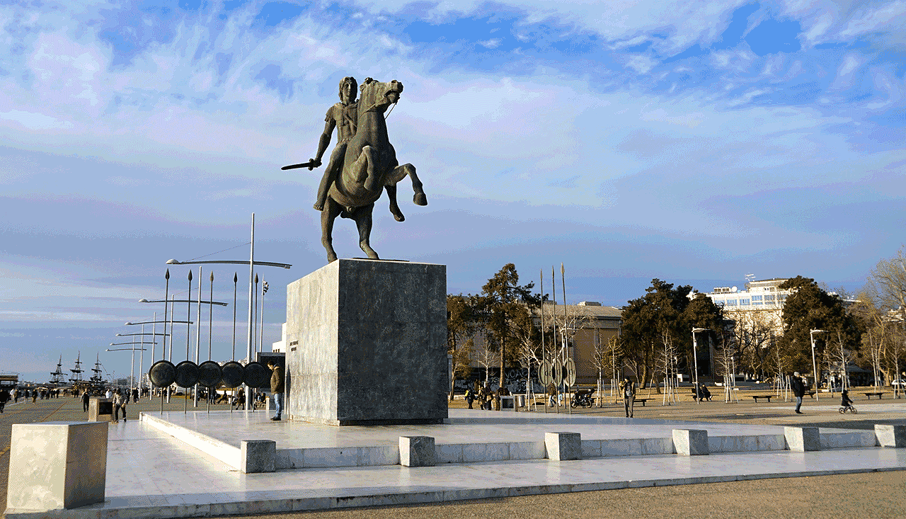 Άγαλμα Μεγάλου Αλεξάνδρου Θεσσαλονίκη