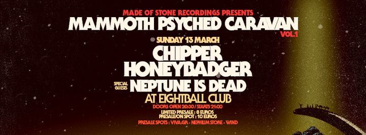 CHIPPER & HONEYBADGER w/Neptune Is Dead LIVE Eightball Club 2026