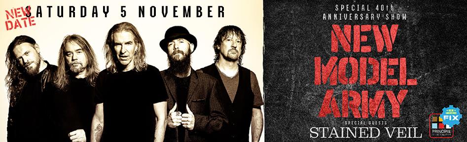 New Model Army 40th Anniversary live Salonica Principal Club Theater @Fix 2026