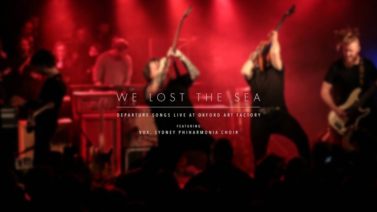 WE LOST THE SEA live in Athens Temple 2026