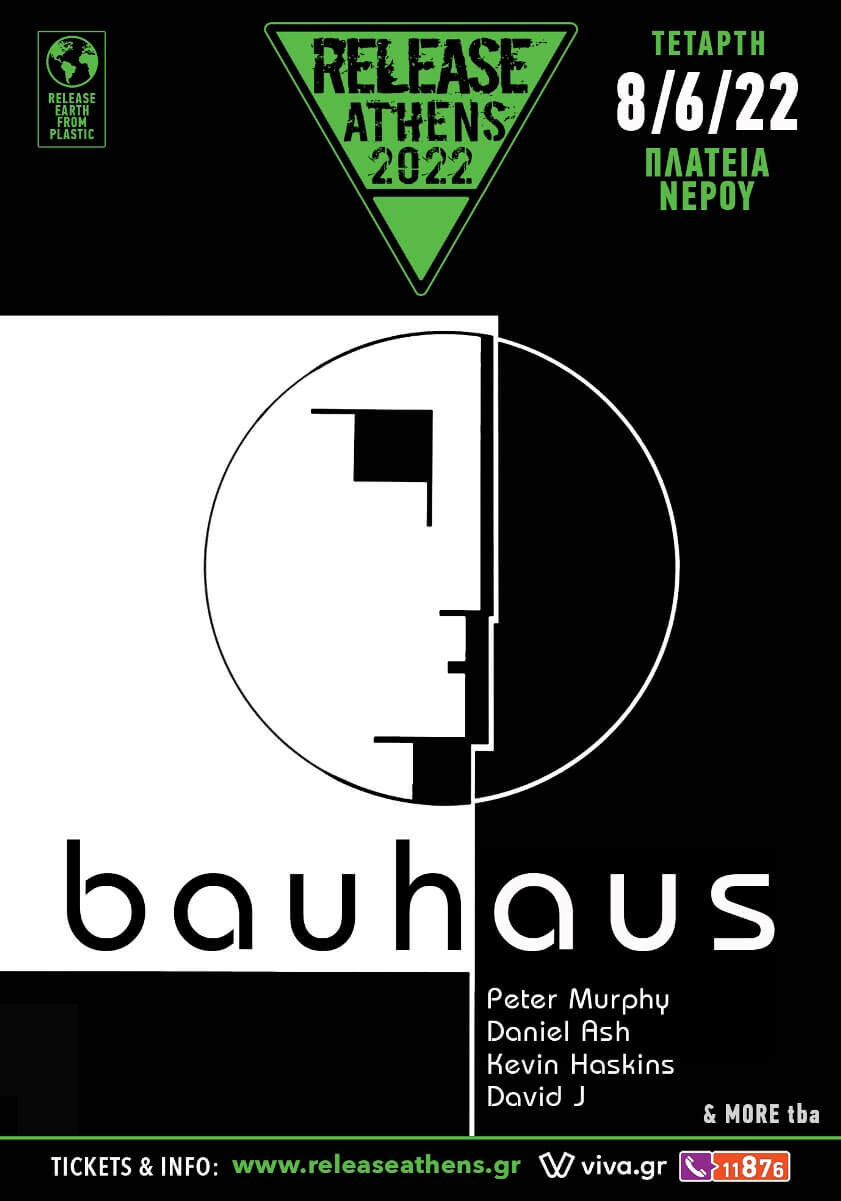 Release Athens 2026 / Bauhaus Πλατεια Νερου, Φαληρο 2026